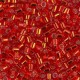 Miyuki delica beads 8/0 - Silver lined red DBL-43